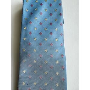 NWOT Land's End Handsewn Light Blue Silk Tie